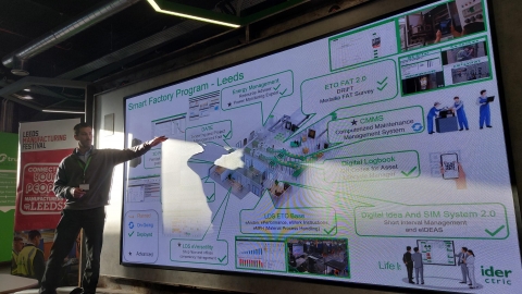 Best practice showcased in visit to Schneider Electric smart factory 2