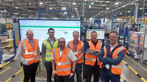 Best practice showcased in visit to Schneider Electric smart factory 3