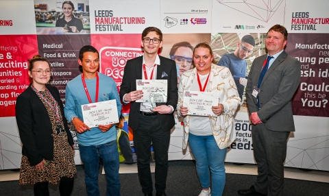 Winners announced as awards celebrate manufacturing’s brightest rising stars  4