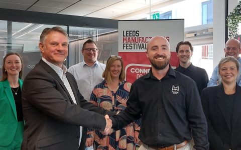 Region’s premier manufacturing network partners with 2025 Leeds Manufacturing Festival