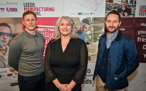 Headline sponsors announced for expanded Leeds Manufacturing Festival