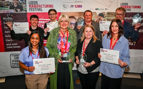 Winners announced as awards celebrate manufacturing’s brightest rising stars 